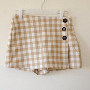 NWT Forever 21 Women's Plaid skort